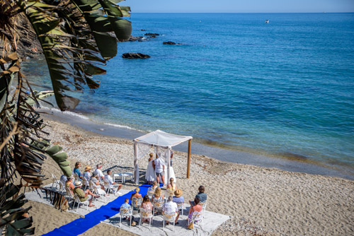 wedding celebrant with ceremony venues in spain
